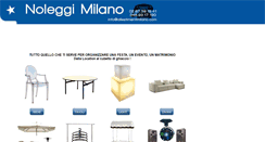 Desktop Screenshot of noleggiosediemilano.it