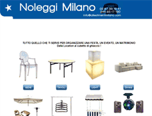 Tablet Screenshot of noleggiosediemilano.it